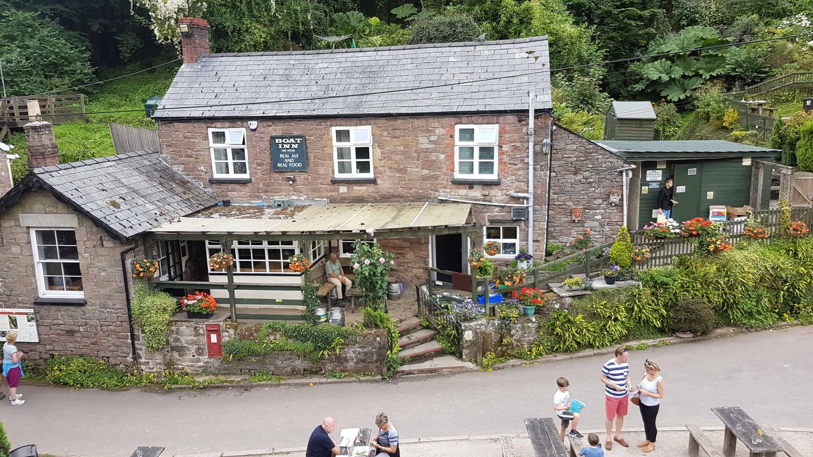 Redbrook a nice Village in the Wye Valley with Pubs & Restaurants