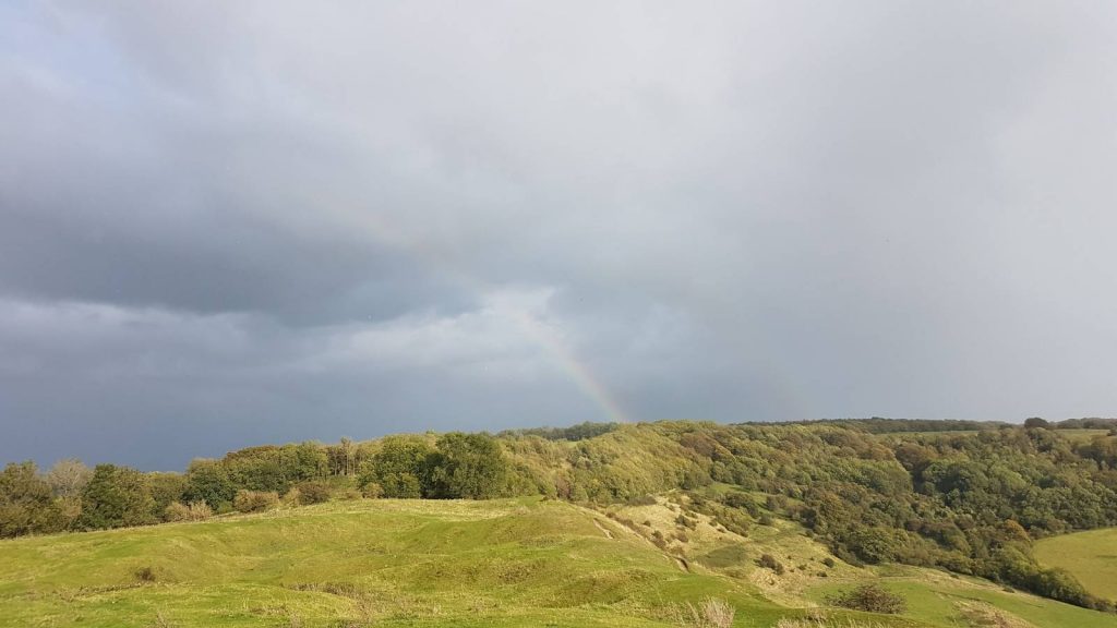 Haresfield Beacon Rainbow