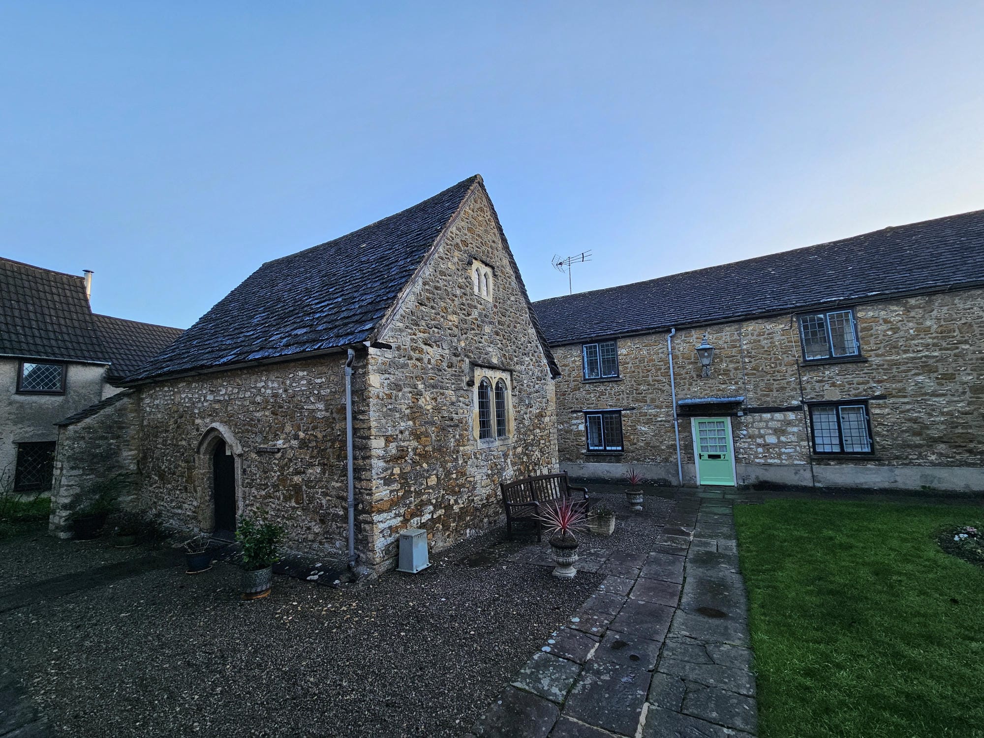 Almshouse Courtyard